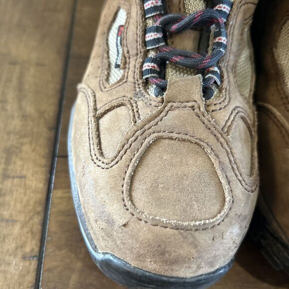 Red Wing 2375 WOMENS 8 Steel Toe Brown Hiking Work Boot Vibram Sole - Picture 4 of 10